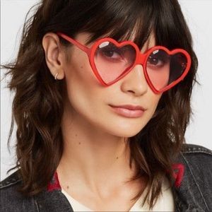 New Authentic Gucci Heart Sunglasses